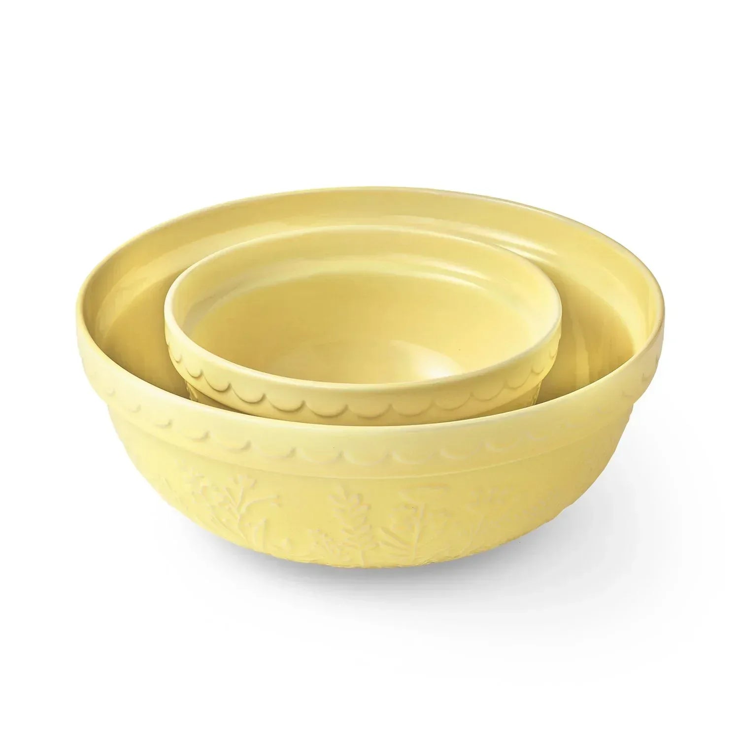 Member's Mark 2-Piece Floral Ceramic Prep and Serve Bowls