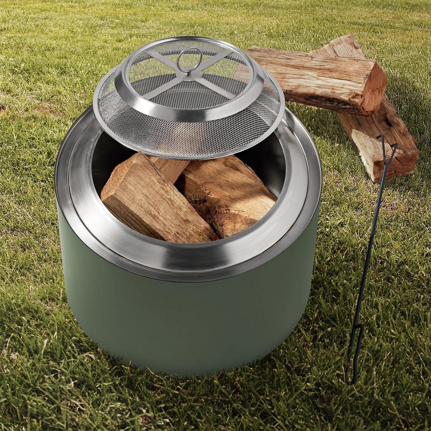 Member’s Mark 22" Smokeless Wood Fire Pit with All-Weather Cover