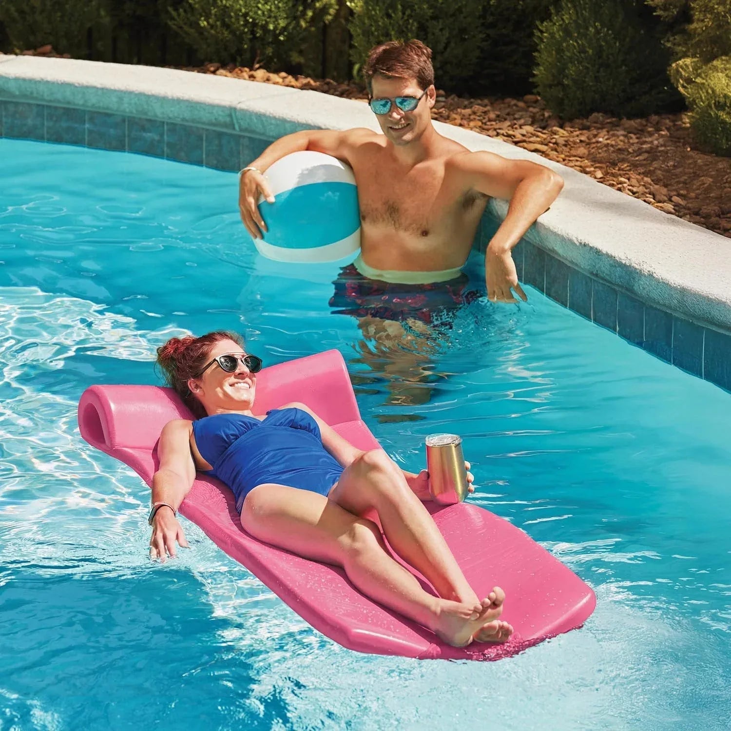 Member's Mark 2" Closed-Cell Foam Deluxe Pool Float Lounge
