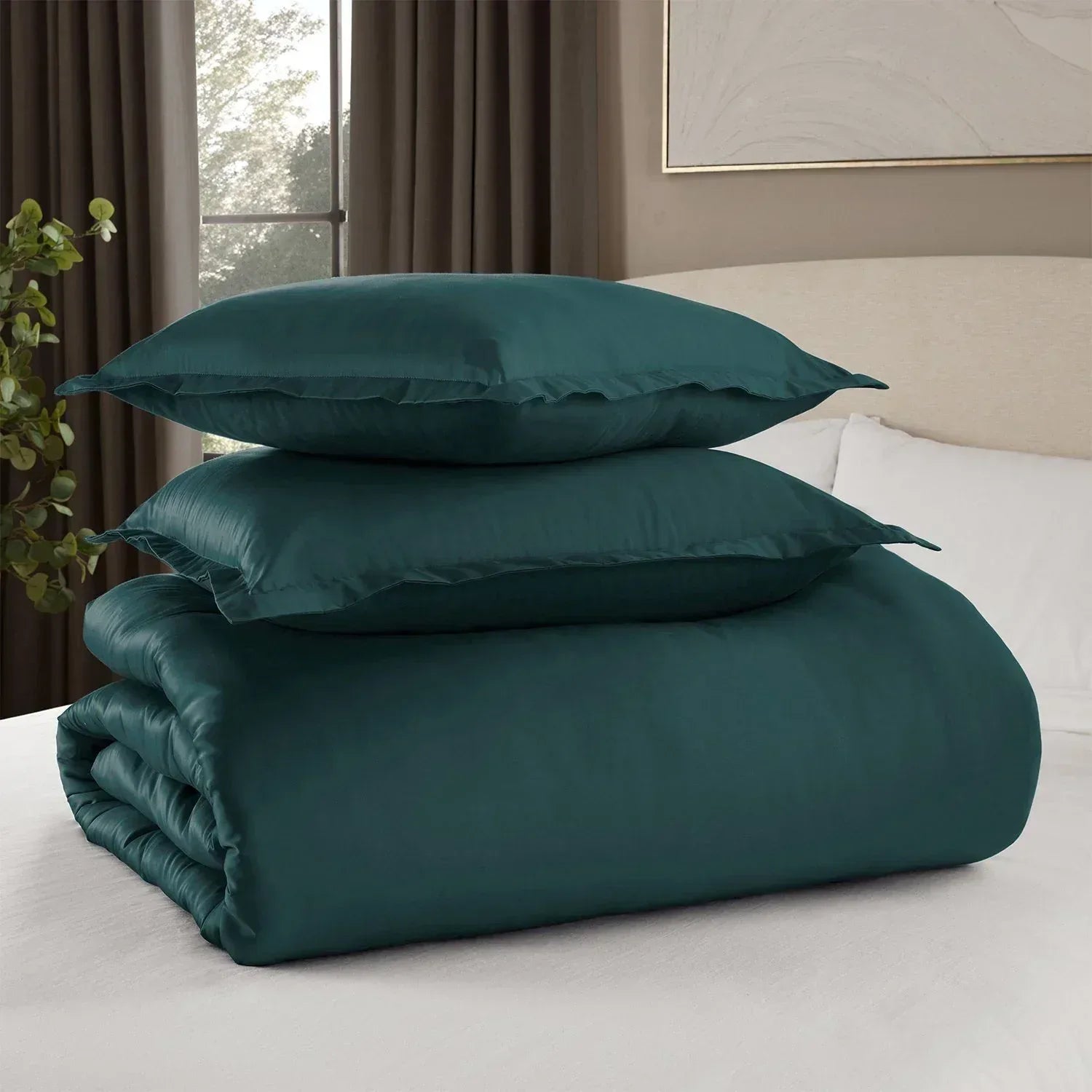 Member’s Mark 3-Piece Cotton-Tencel™ Sateen Comforter Set, Assorted Sizes