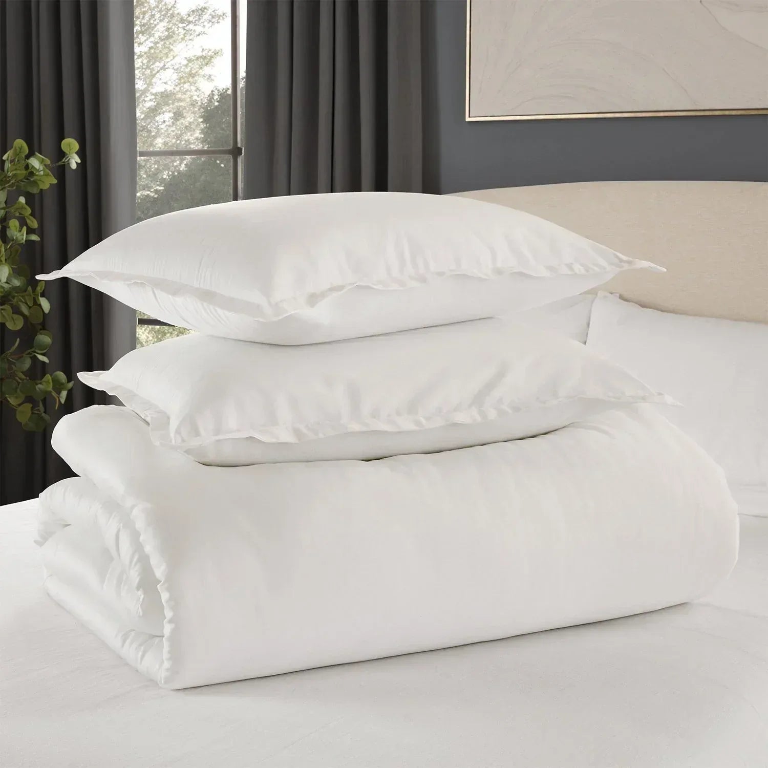 Member’s Mark 3-Piece Cotton-Tencel™ Sateen Comforter Set, Assorted Sizes