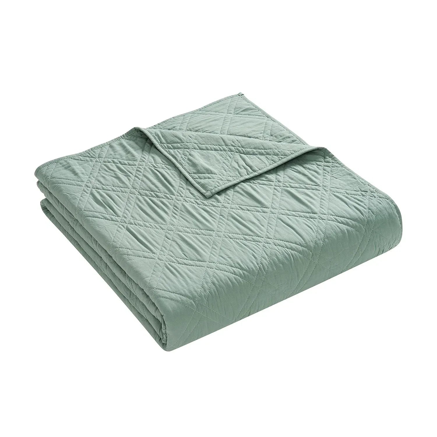 Member’s Mark 3-Piece Solid Diamond Quilt Set, Assorted Sizes