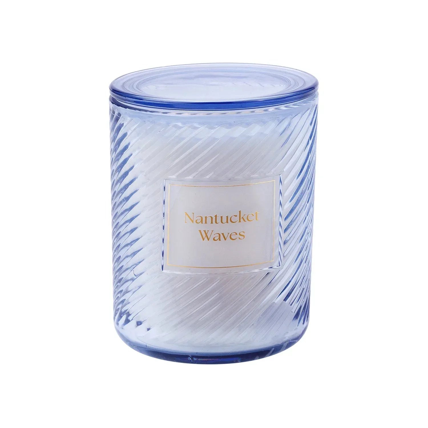 Member's Mark 3-Wick Ribbed Glass Candle, 28 oz.