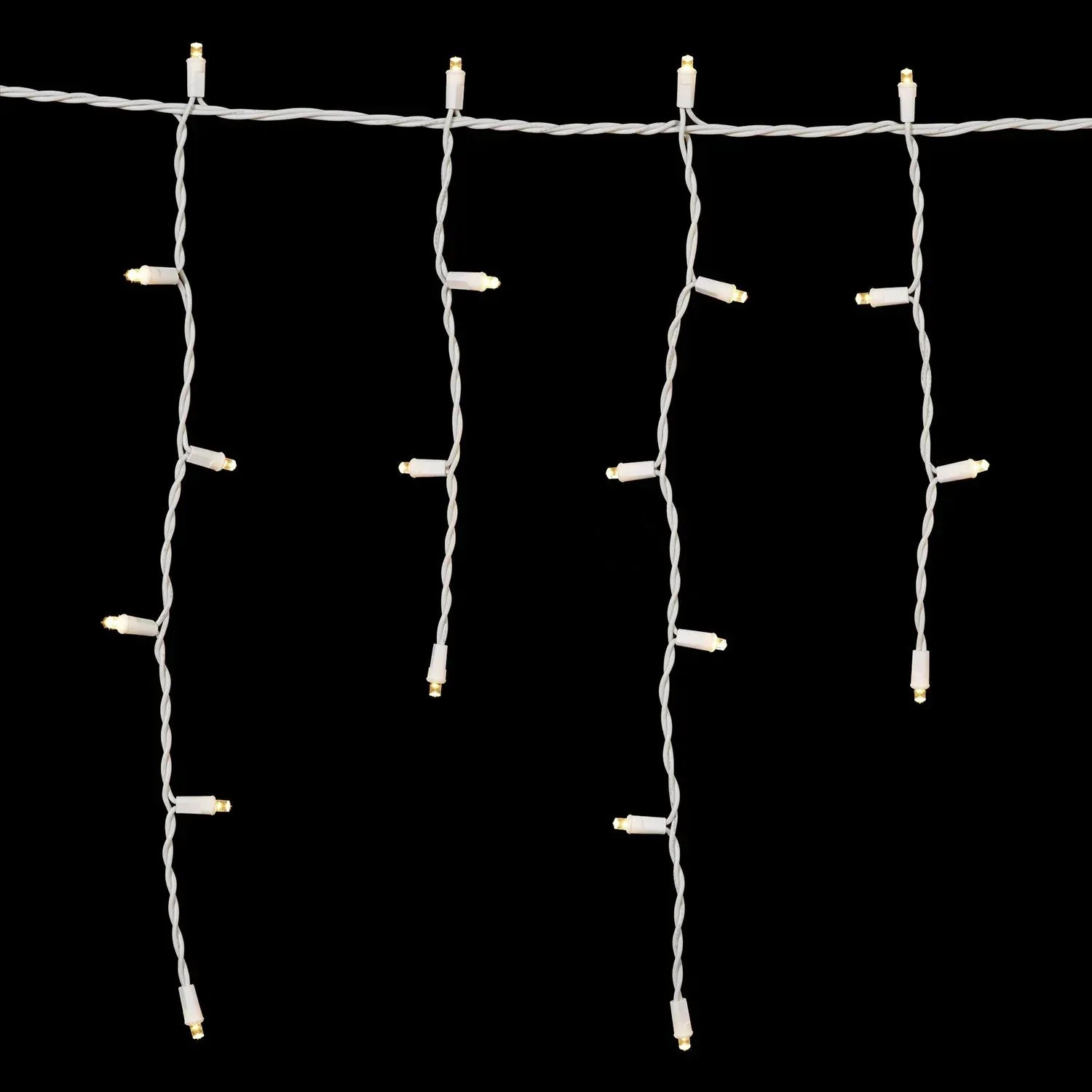 Member's Mark 300ct LED Icicle Lights, 18' Lighted Length