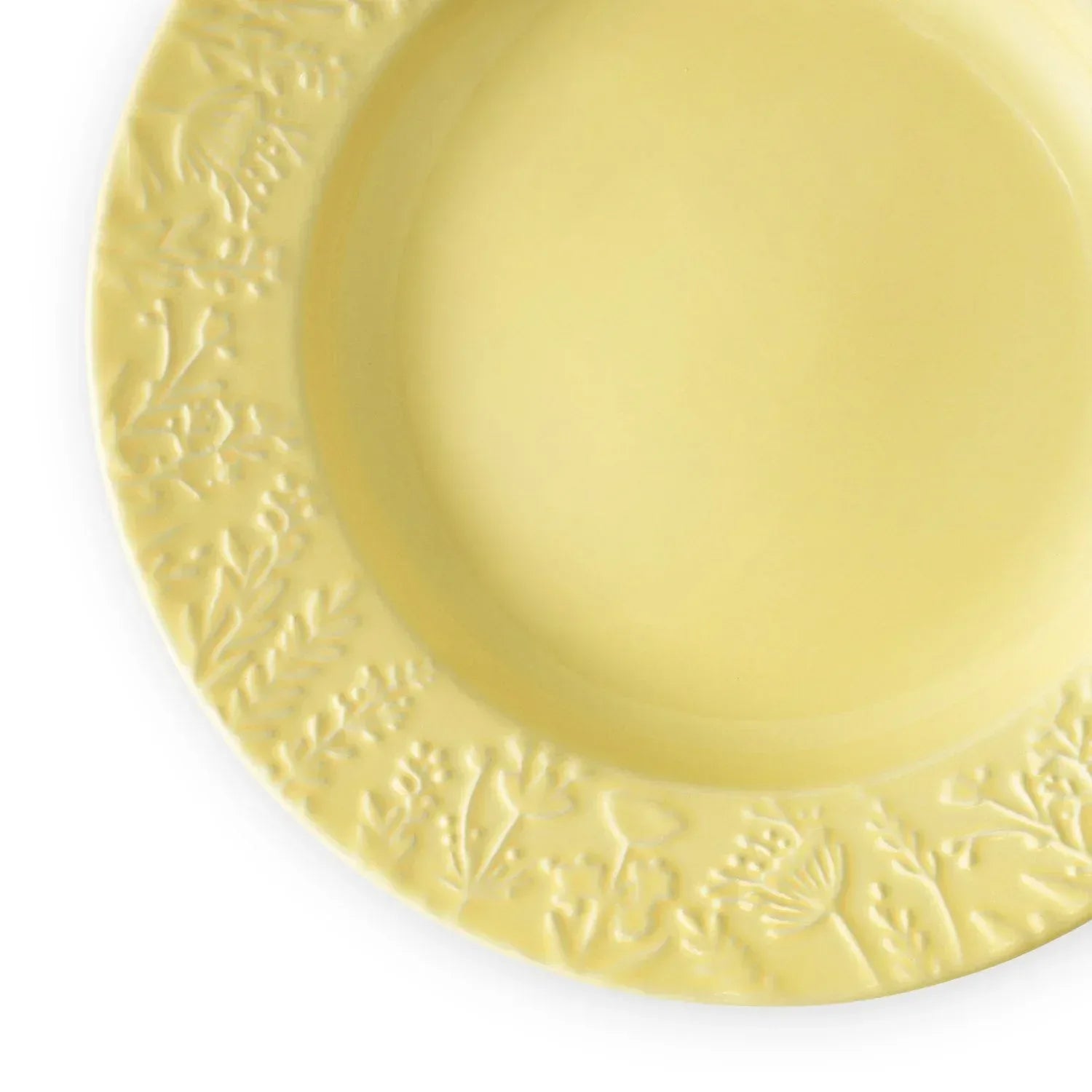 Member's Mark 4-Piece Ceramic Floral Texture Salad Plates