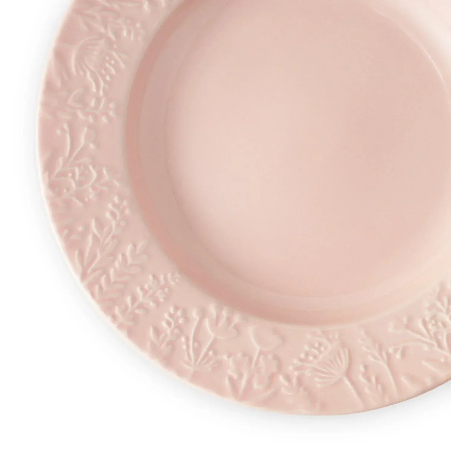 Member's Mark 4-Piece Ceramic Floral Texture Salad Plates