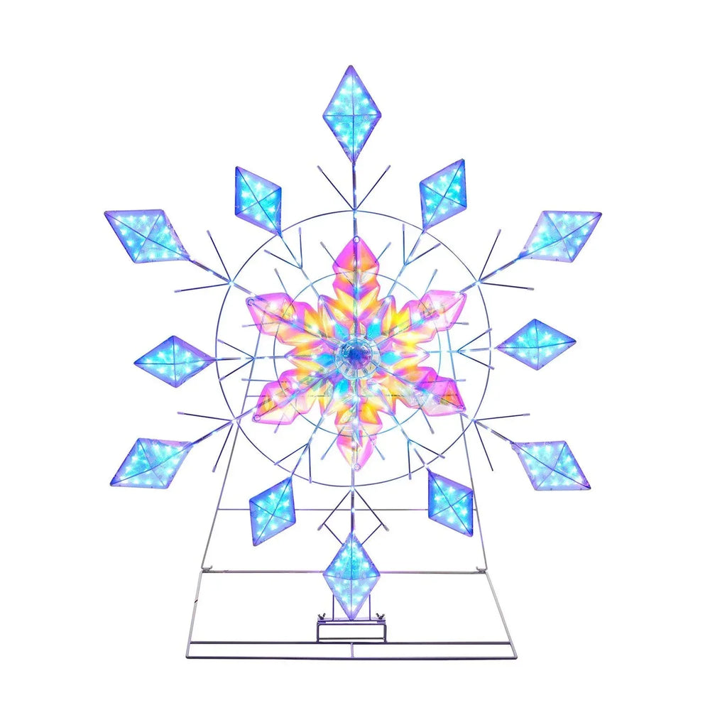 Member's Mark 48" Pre-Lit Color-Changing Snowflake - USA MEGA SHOP