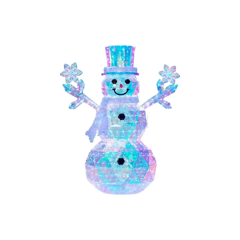 Member's Mark 6' Pre-Lit Prismatic Snowman - USA MEGA SHOP