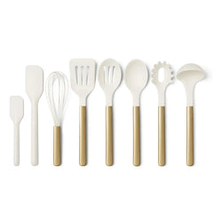 Member's Mark 8-Piece Stainless Steel Silicone Utensil Set