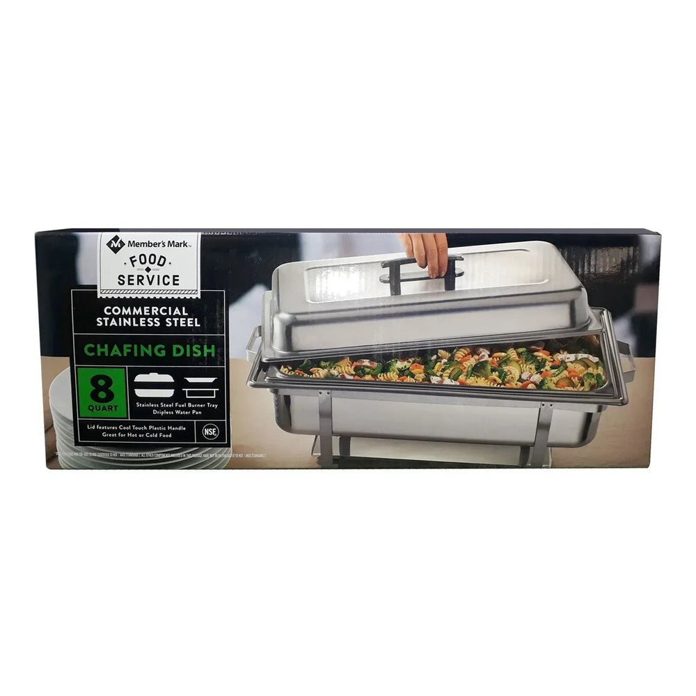 Member's Mark 8 qt. Stainless Steel Royal Chafer - USA MEGA SHOP