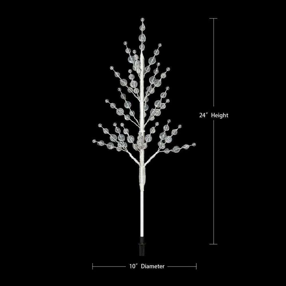 Member's Mark Crystal Bead Pathway Lights, Set of 3 - USA MEGA SHOP