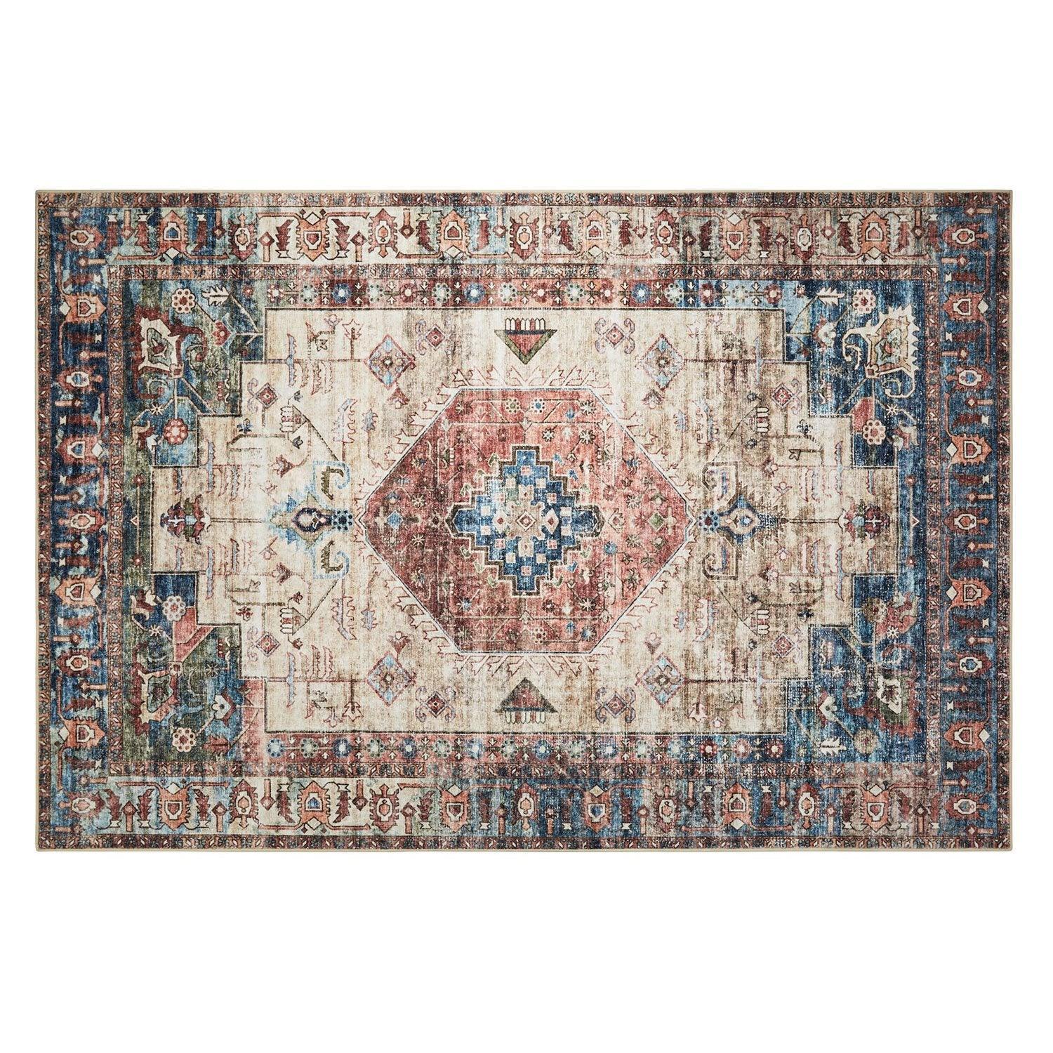 Member's Mark Everwash Washable Area Rug, 6'6"x 9'6", Assorted Colors