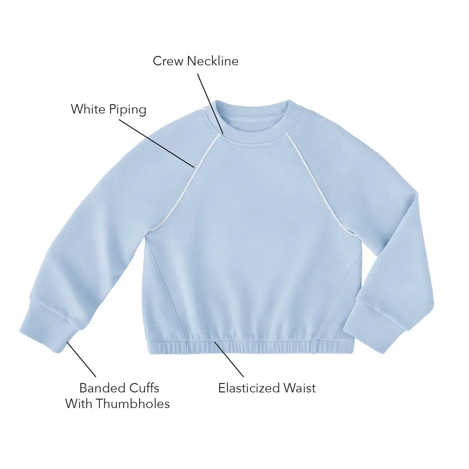 Member's Mark Girls Sandwash Pullover
