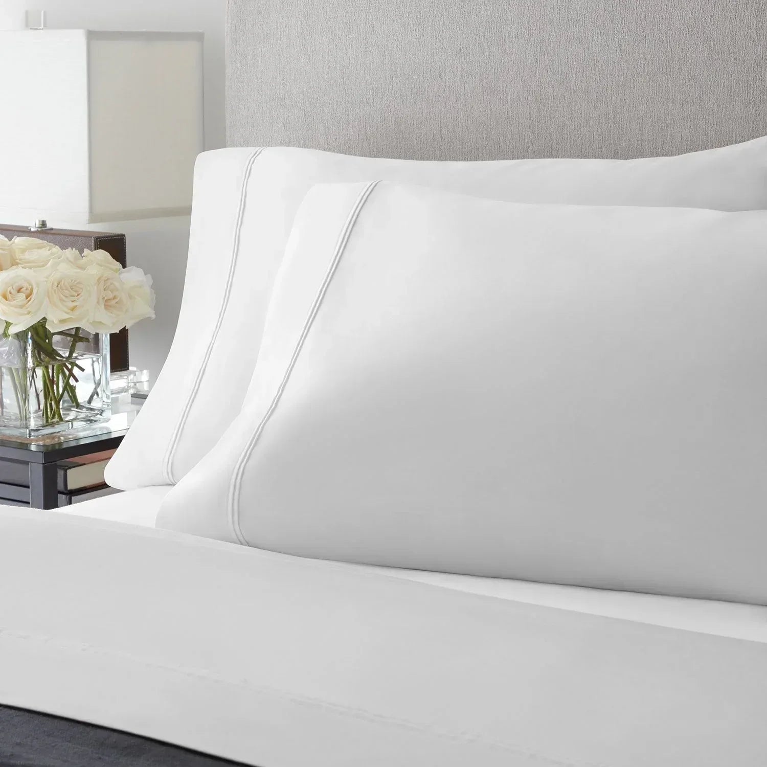 Member’s Mark Hotel Premier Collection 700-Thread-Count Solid Egyptian Cotton Sheet Set, Assorted Sizes