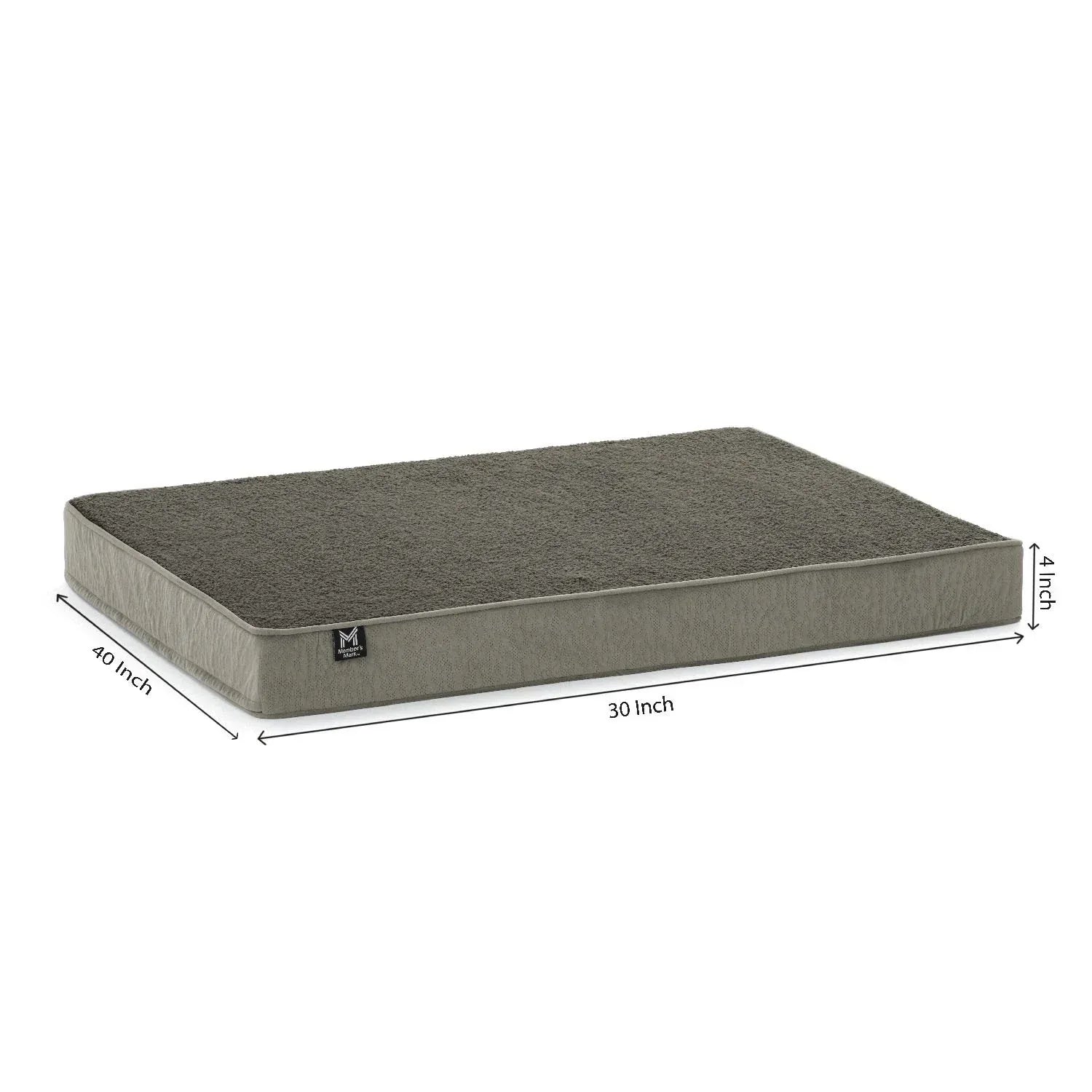Member's Mark Lounger Pet Bed, 30"x40", Choose Color