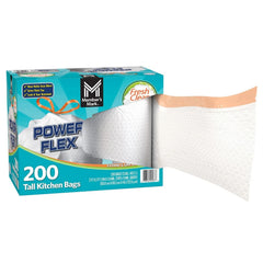 Member's Mark Power Flex 13-Gallon Tall Kitchen Trash Bags, Fresh Scent, 200 ct. - USA MEGA SHOP