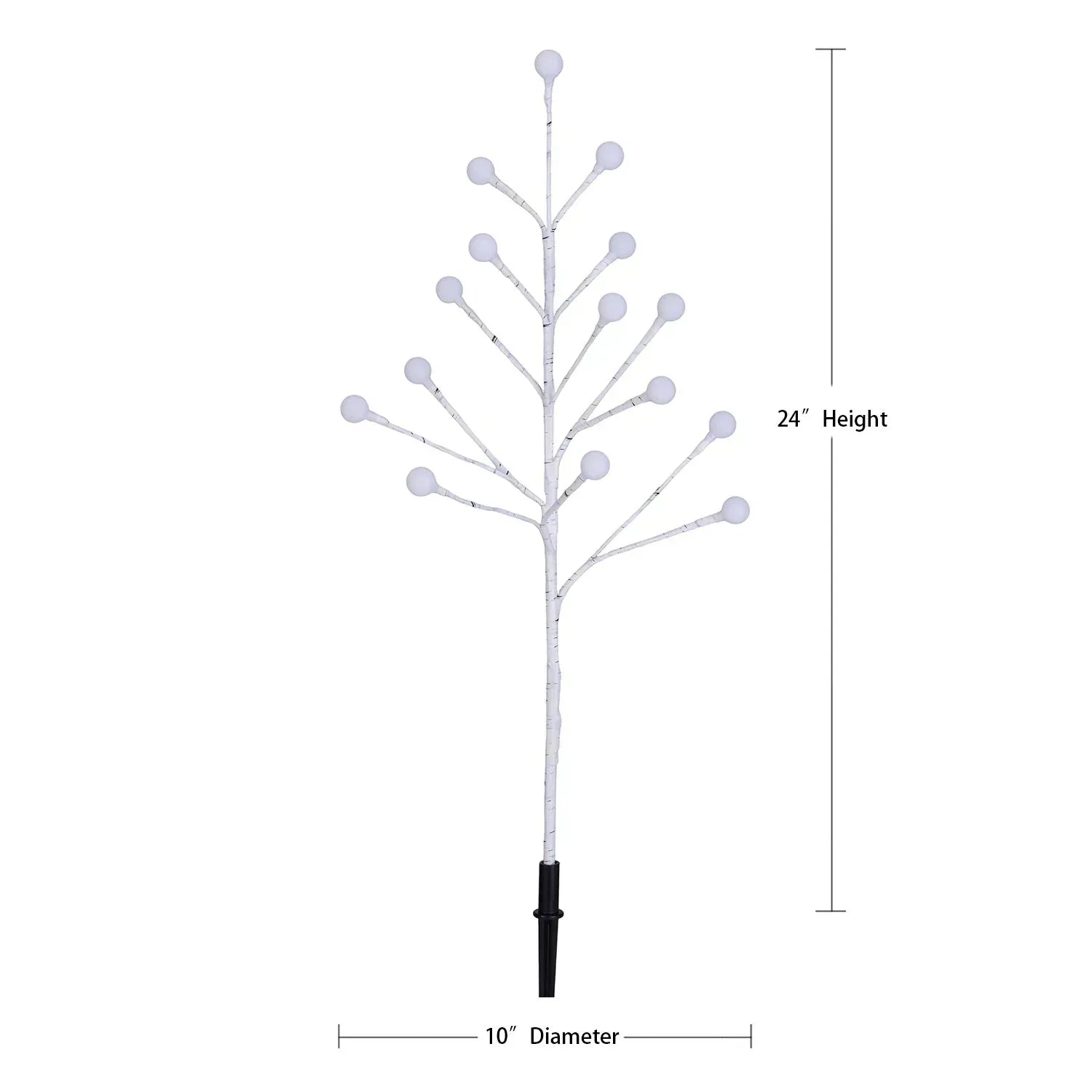 Member's Mark Pre-Lit Blossom Pathway Lights, Set of 3