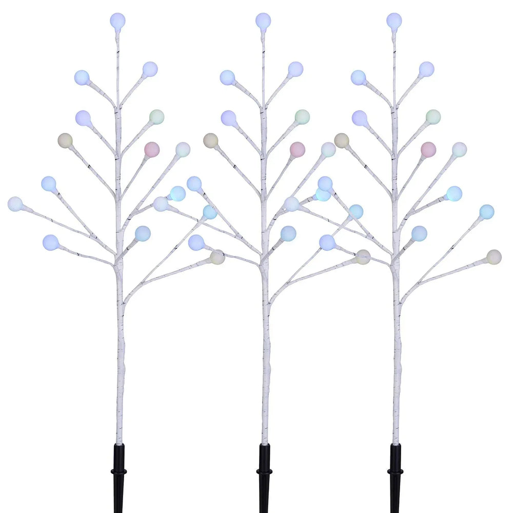 Member's Mark Pre-Lit Blossom Pathway Lights, Set of 3 - USA MEGA SHOP