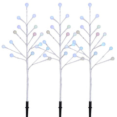 Member's Mark Pre-Lit Blossom Pathway Lights, Set of 3
