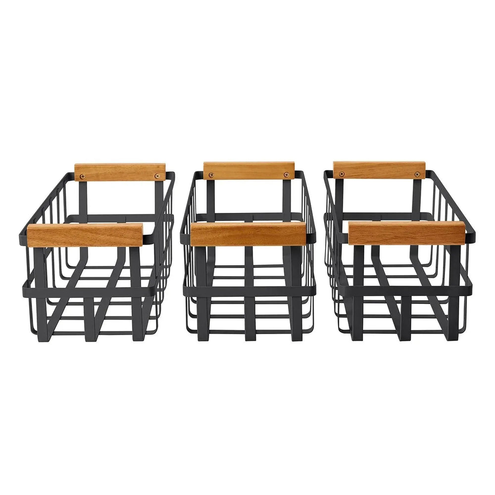 Member's Mark Set of 3 Wire Pantry Bin - USA MEGA SHOP