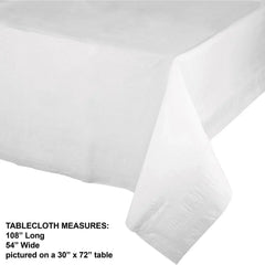 Member's Mark White 3-Ply Tissue Tablecovers, 54" x 108", 10 pk. - USA MEGA SHOP