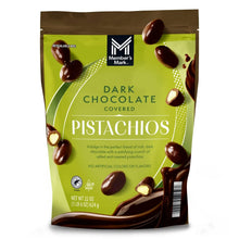 Members Mark dark chocolate covered pistachios bag
