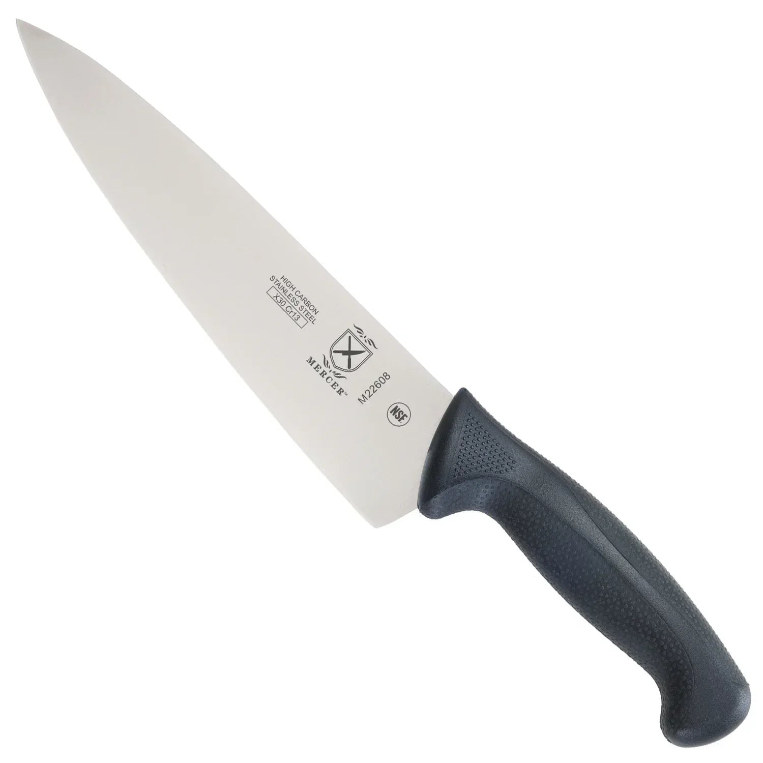 Mercer Culinary Millennia 8" Steel Chef's Knife, Black - USA MEGA SHOP