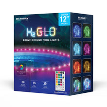 39 ft RGB LED pool rope lights box with multicolor LEDs and remote control
