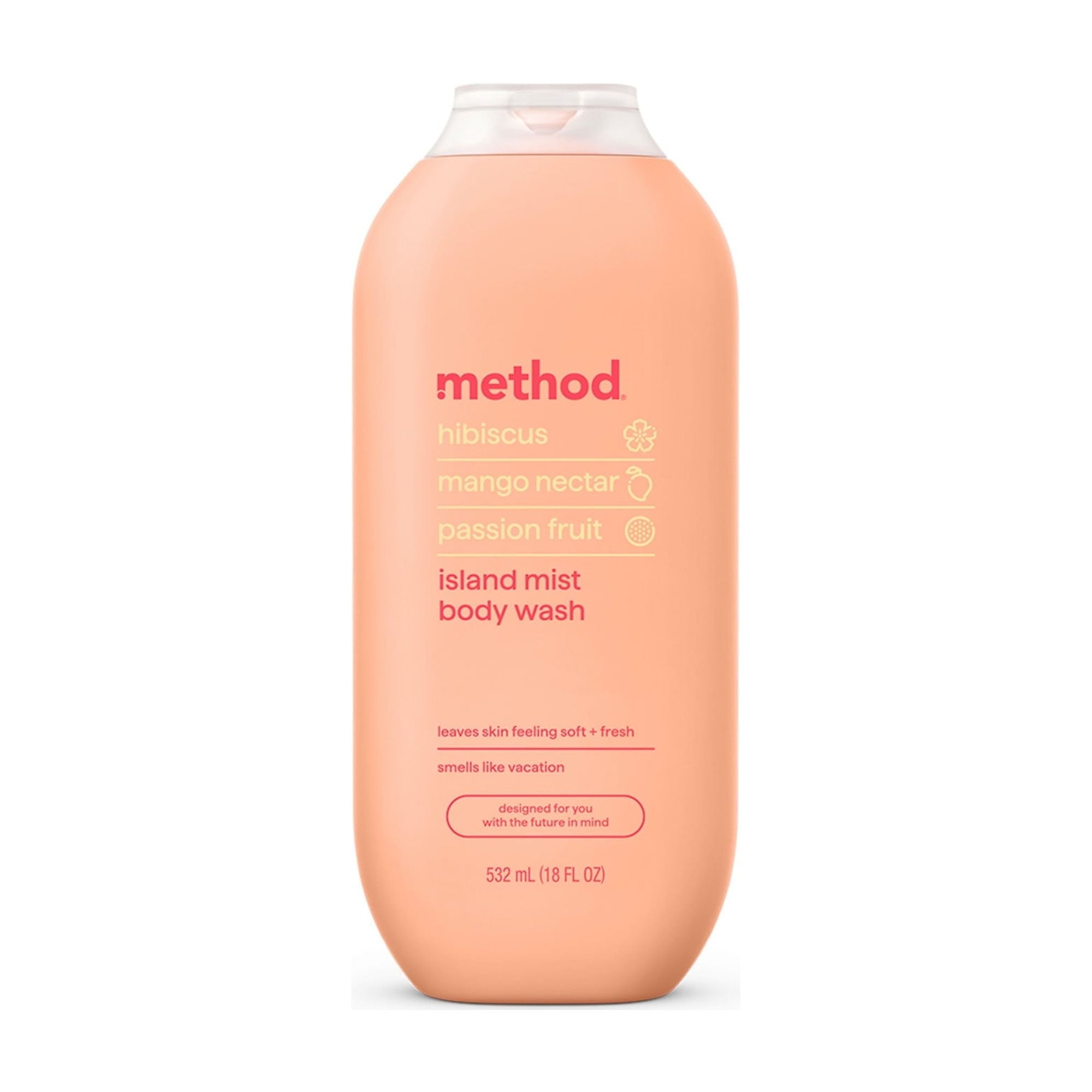 Method Body Wash, Island Mist, 18 fl oz