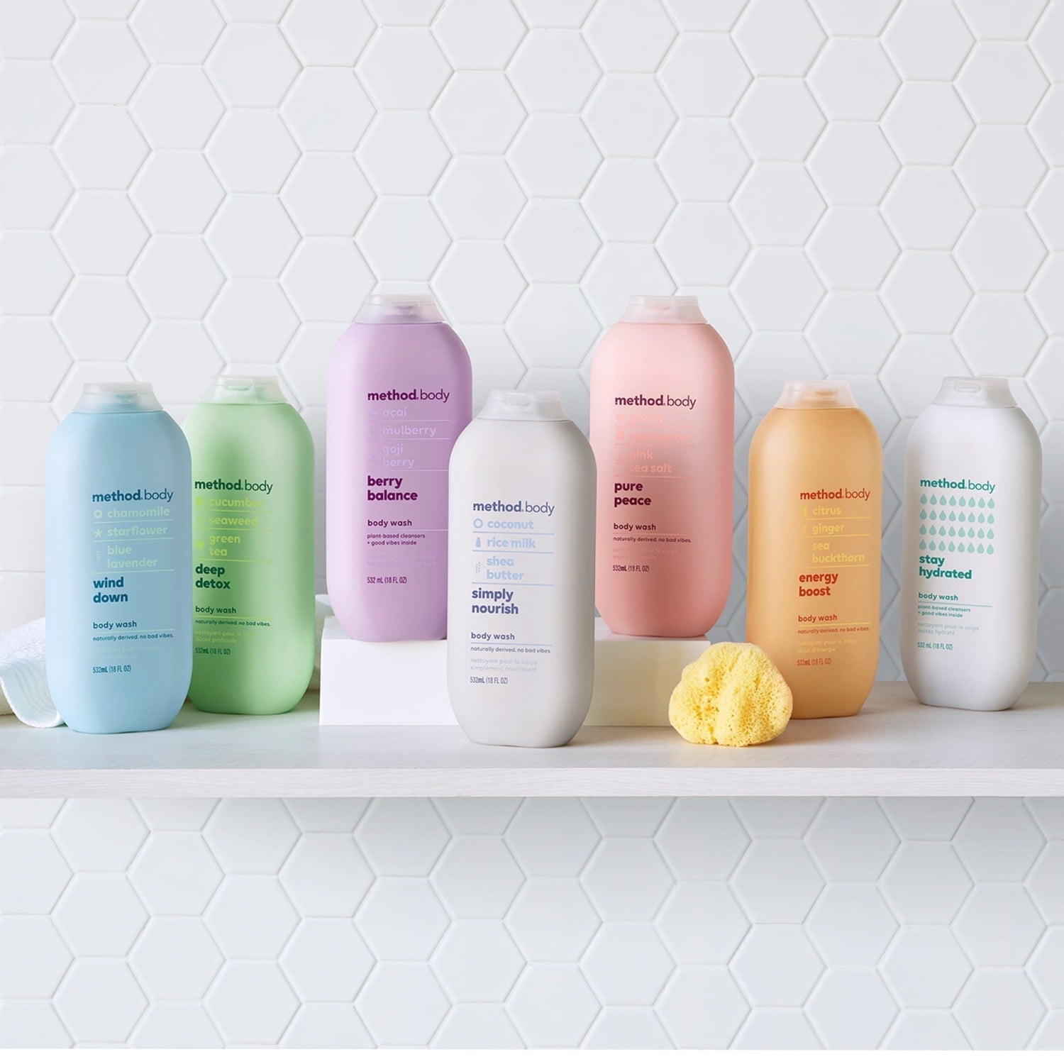 Method Body Wash, Simply Nourish, 18 fl oz