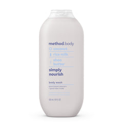 Method Body Wash, Simply Nourish, 18 fl oz