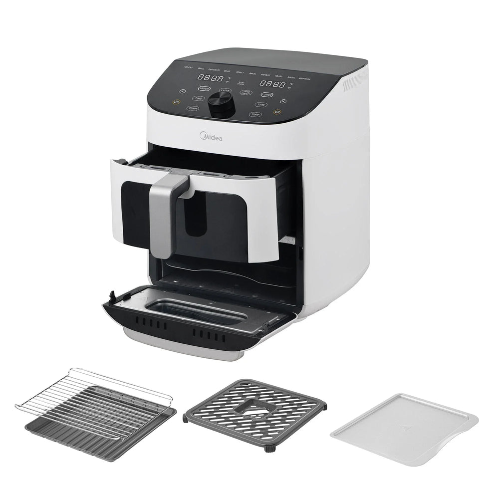 Midea 11-quart Dual Basket Air Fryer Oven - USA MEGA SHOP