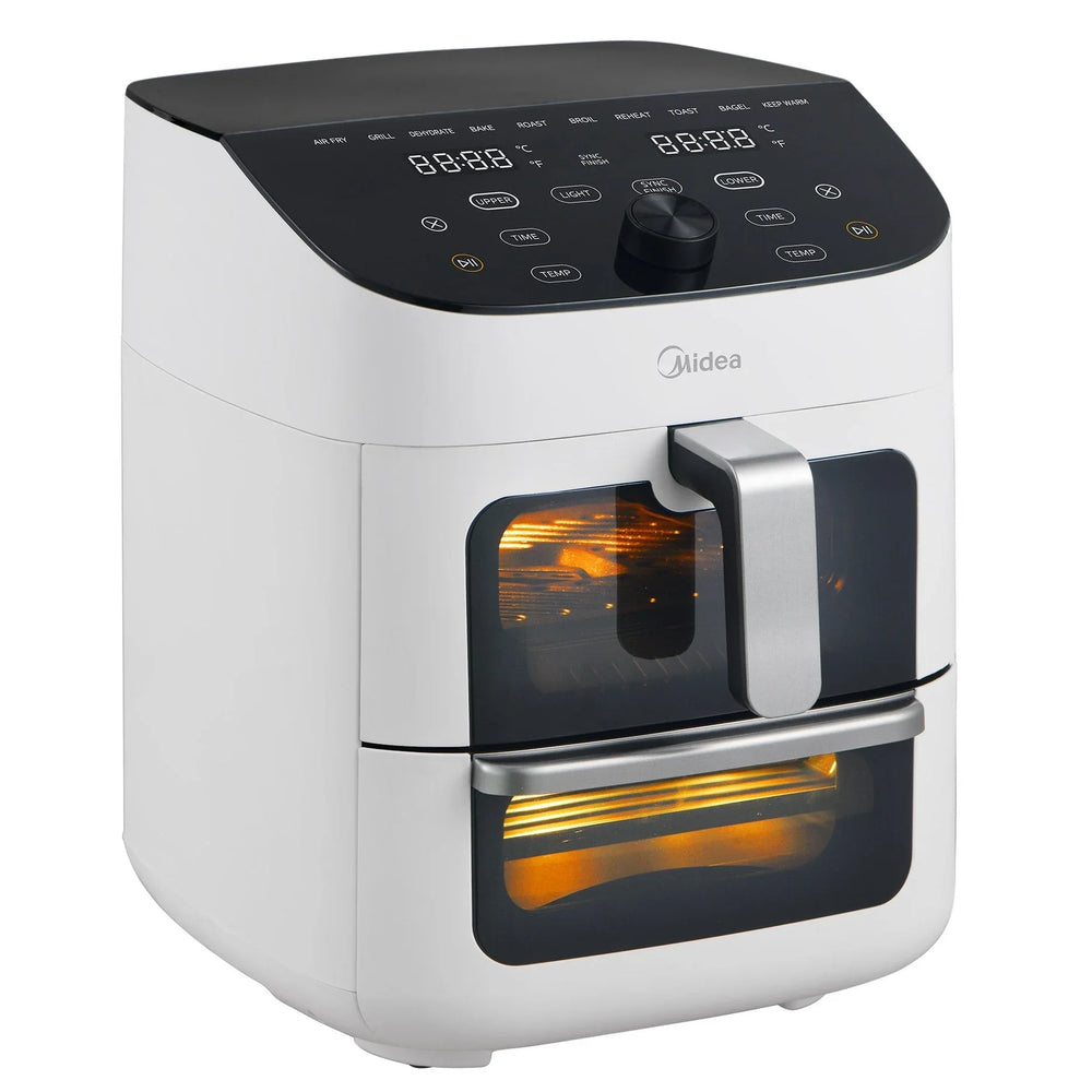 Midea 11-quart Dual Basket Air Fryer Oven - USA MEGA SHOP