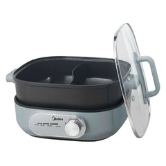 Midea HeatXpress Dual-Zone Electric Hot Pot - USA MEGA SHOP