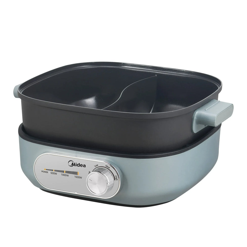 Midea HeatXpress Dual-Zone Electric Hot Pot - USA MEGA SHOP