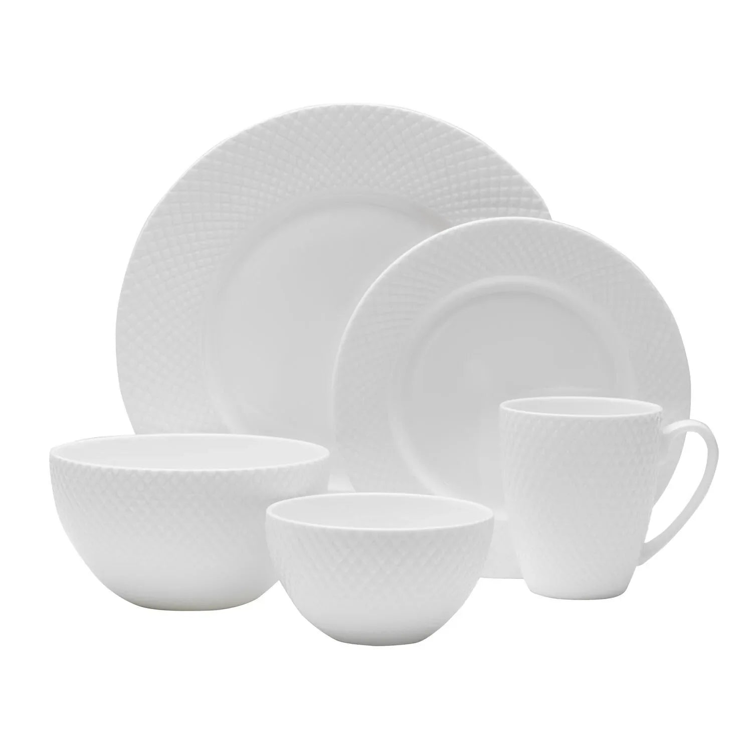 Mikasa Huntington 40-piece Bone China Dinnerware Set - USA MEGA SHOP