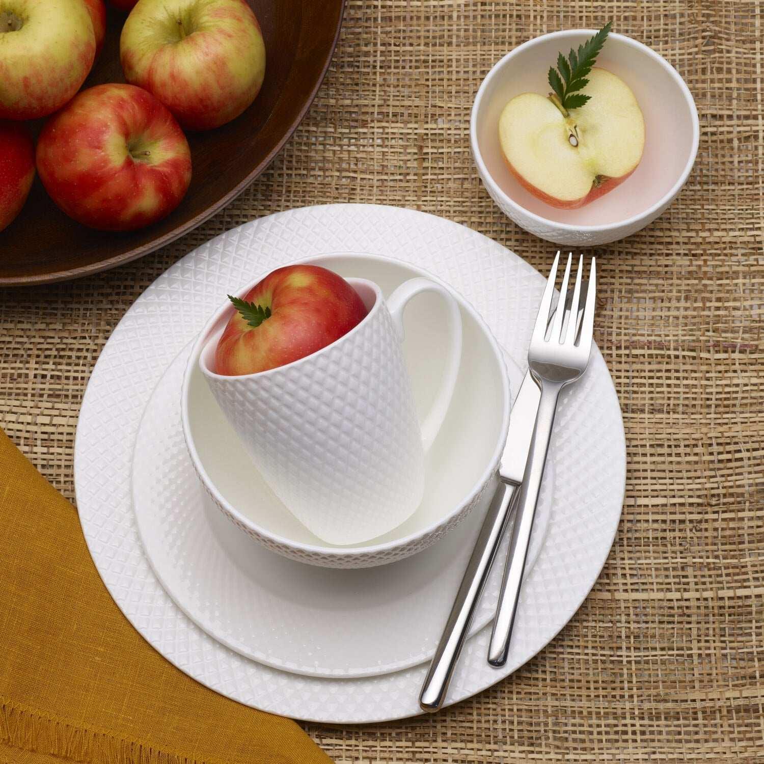 Mikasa Huntington 40-piece Bone China Dinnerware Set - USA MEGA SHOP