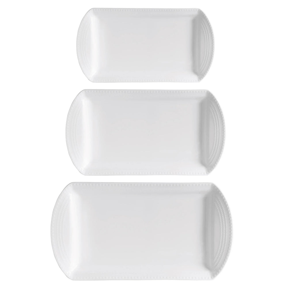 Mikasa Nellie 3-Piece Oval Platter Set - USA MEGA SHOP