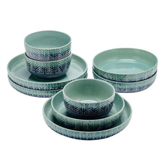 Mikasa Osborne 9-piece Stoneware Bowl Set - USA MEGA SHOP