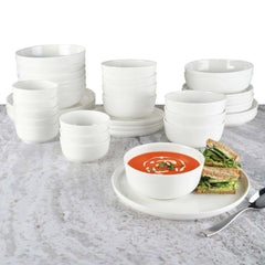 Mikasa Samantha 40-piece Bone China Dinnerware Set - USA MEGA SHOP