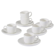 Mikasa Set of 6 Espresso Cups & Saucers