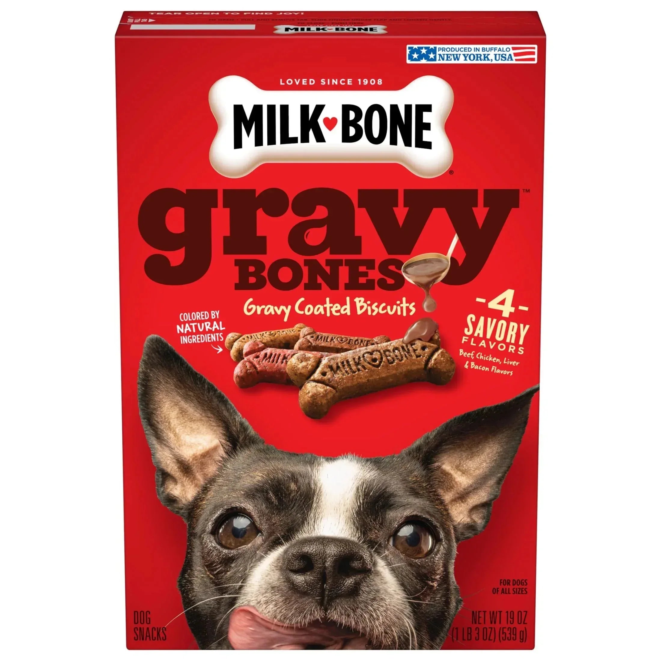 Milk Bone GravyBones Dog Biscuits, Small Dog Treats, 7 lb. - USA MEGA SHOP