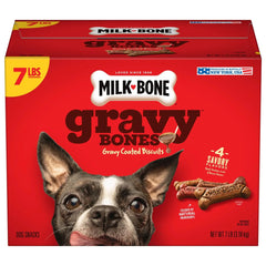Milk Bone GravyBones Dog Biscuits, Small Dog Treats, 7 lb. - USA MEGA SHOP
