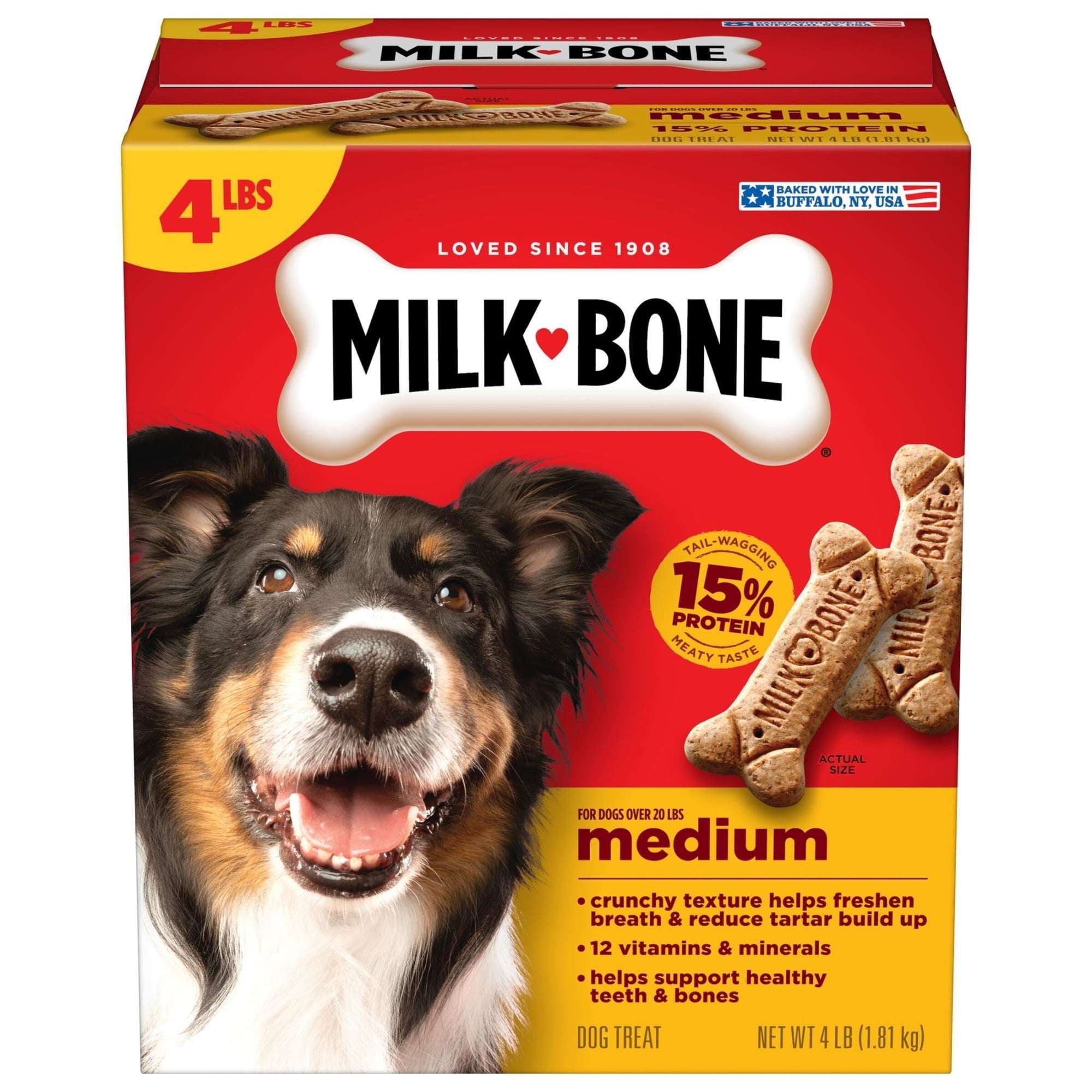Milk Bone Original Biscuits, Medium Dog Treats