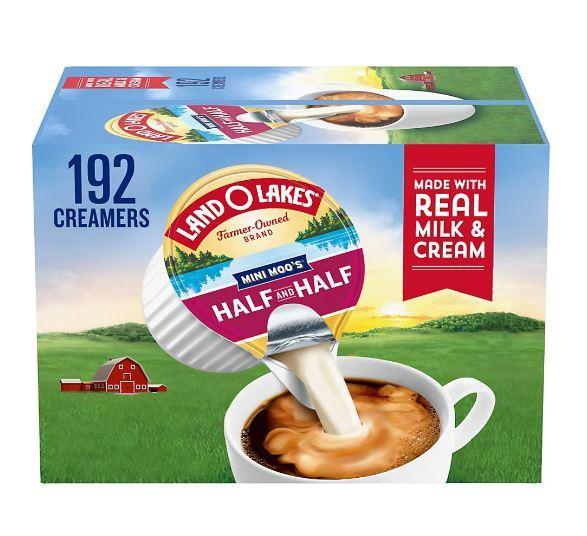 Land O'Lakes Mini Moo's Half & Half, 192 ct./0.28 fl. oz.