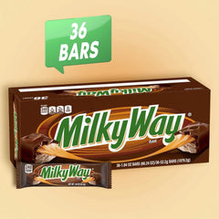 Milky Way Chocolate Candy Bars, Full Size, 1.84 oz., 36 pk. - USA MEGA SHOP