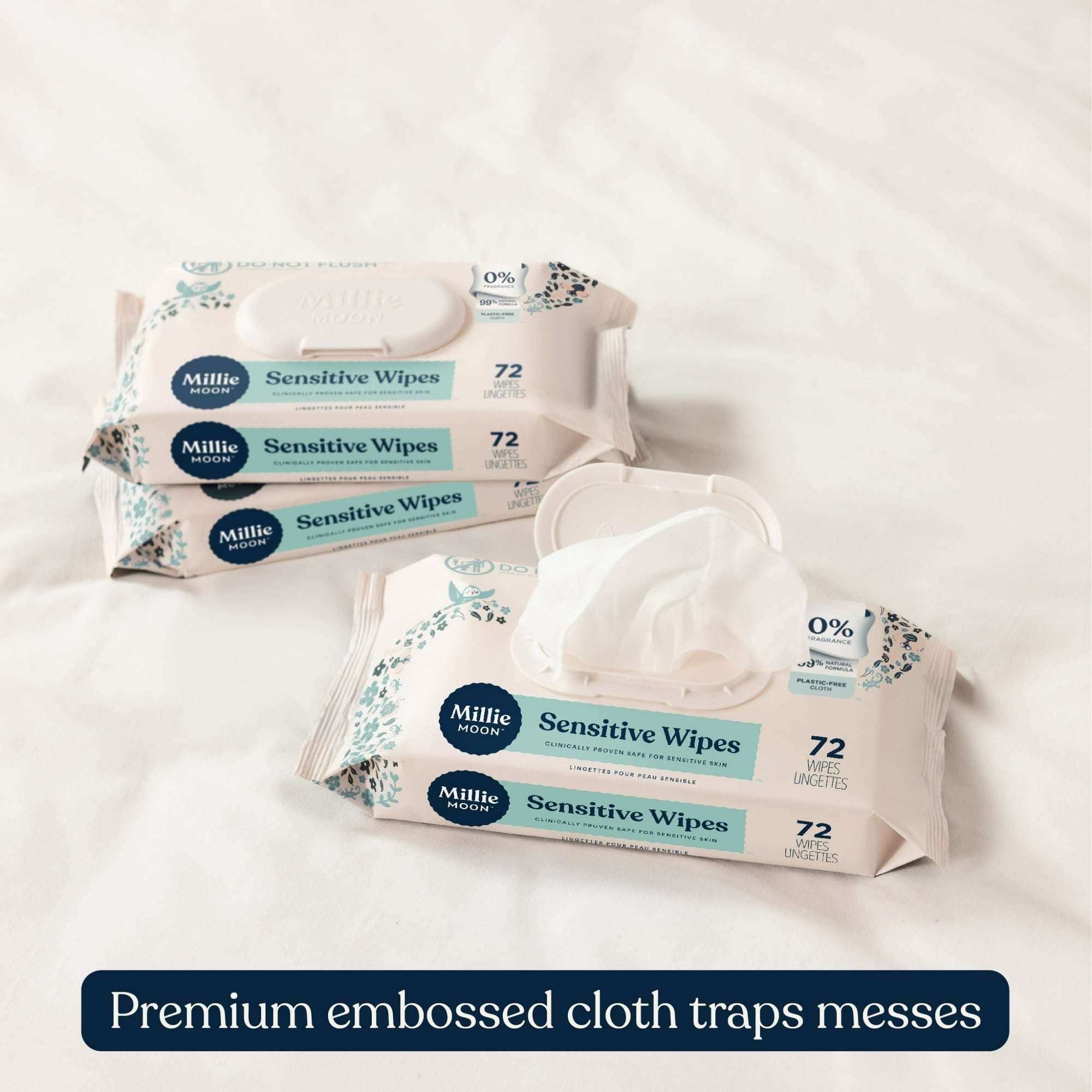 Millie Moon Sensitive Wipes (Select for More Options)