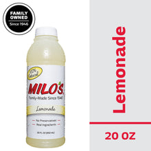Lemonade juice drink bottle (20 fl oz) with pale yellow liquid and white cap