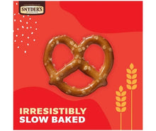 Mini pretzels bag with heart pretzel shapes and Snyder's of Hanover branding