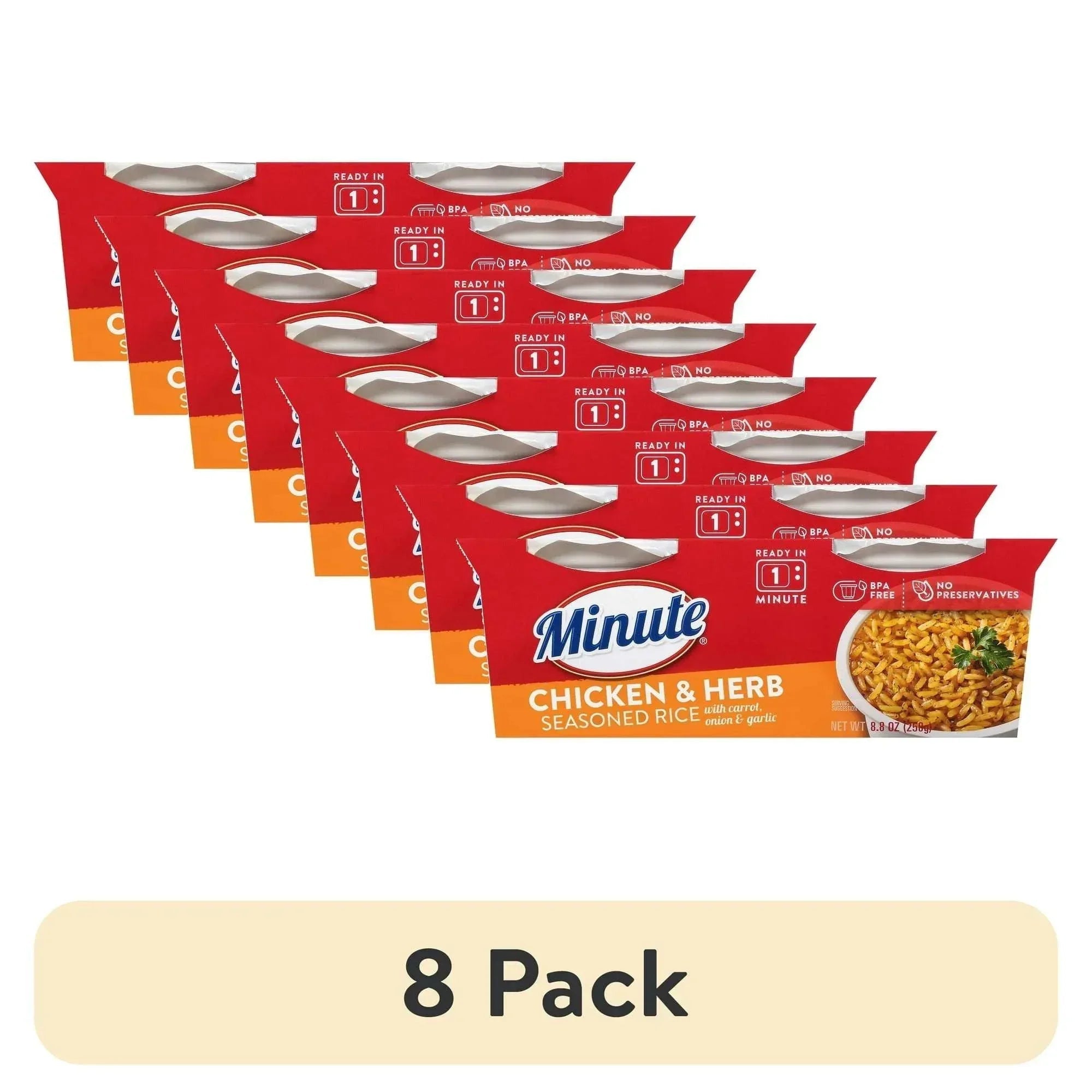 Minute Ready to Serve Gluten Free Chicken Flavored Rice, 4.4 oz, 2 Cups